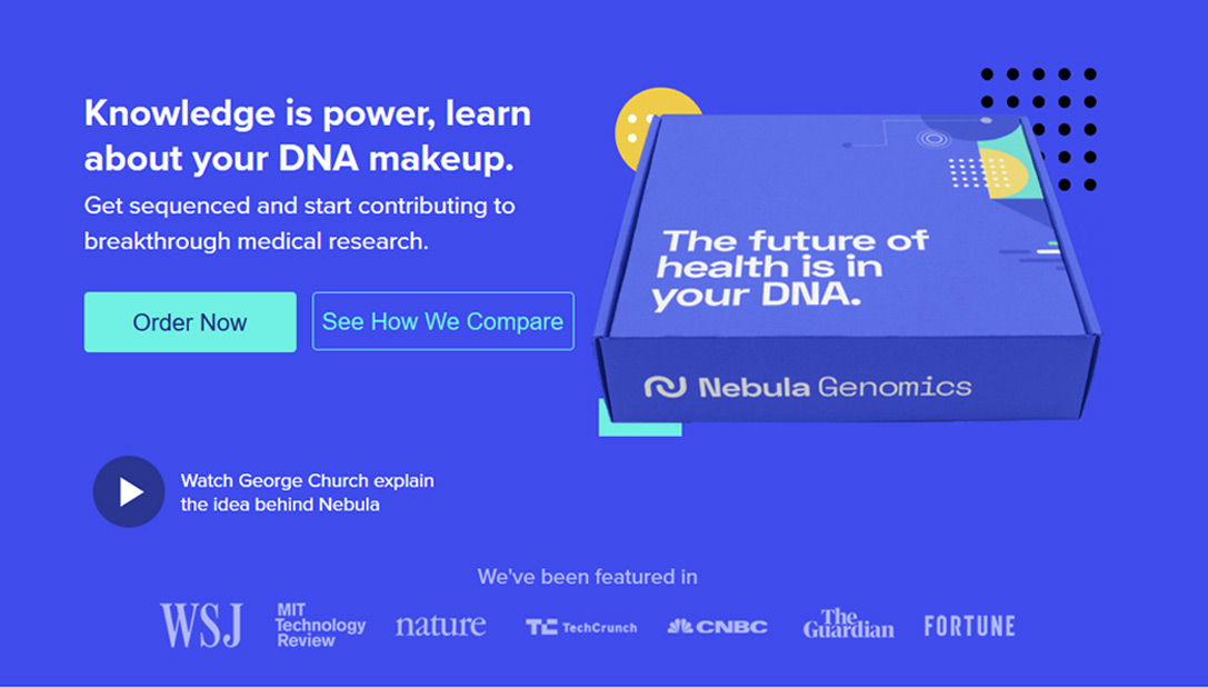 Nebula Genomics DNA Test Kit